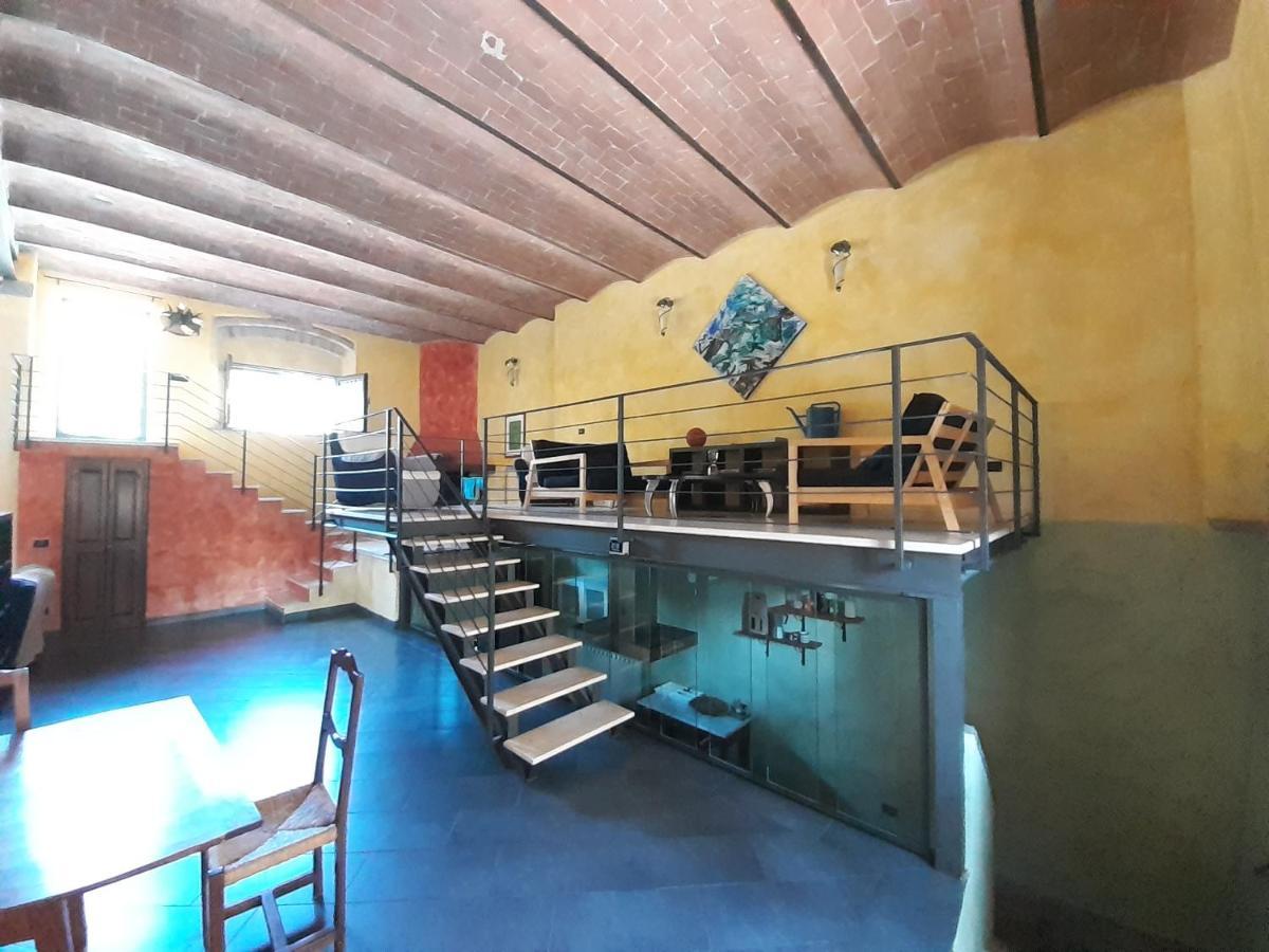 Colonica A Casa Chianti Villa Calzaiolo Bagian luar foto